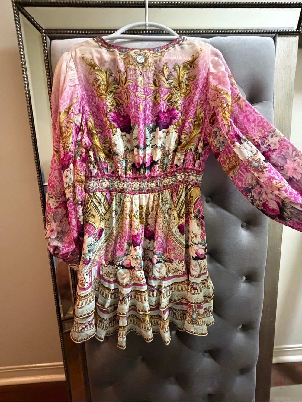 Camilla ‘Call of the Canal’ Button Front Fringe Dress - Picture 5 of 9